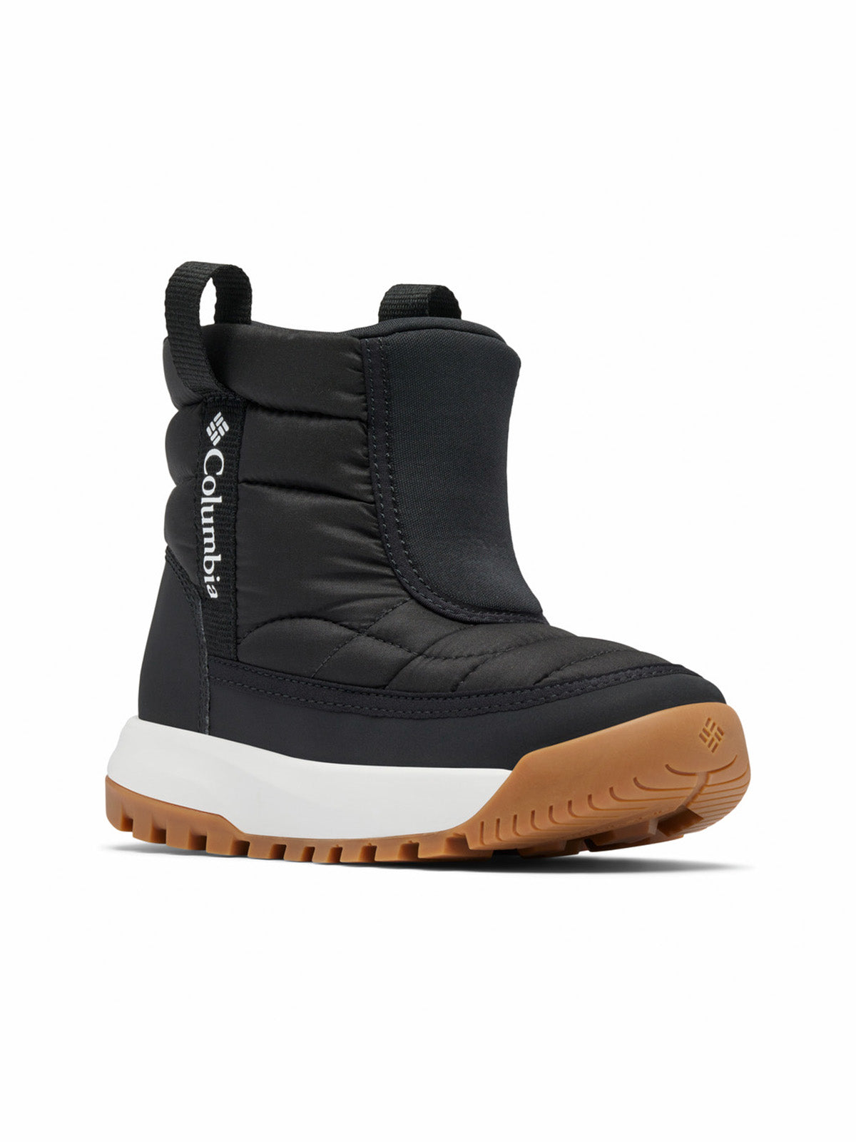 Bota Niños Snowtrot Mid Negro Columbia