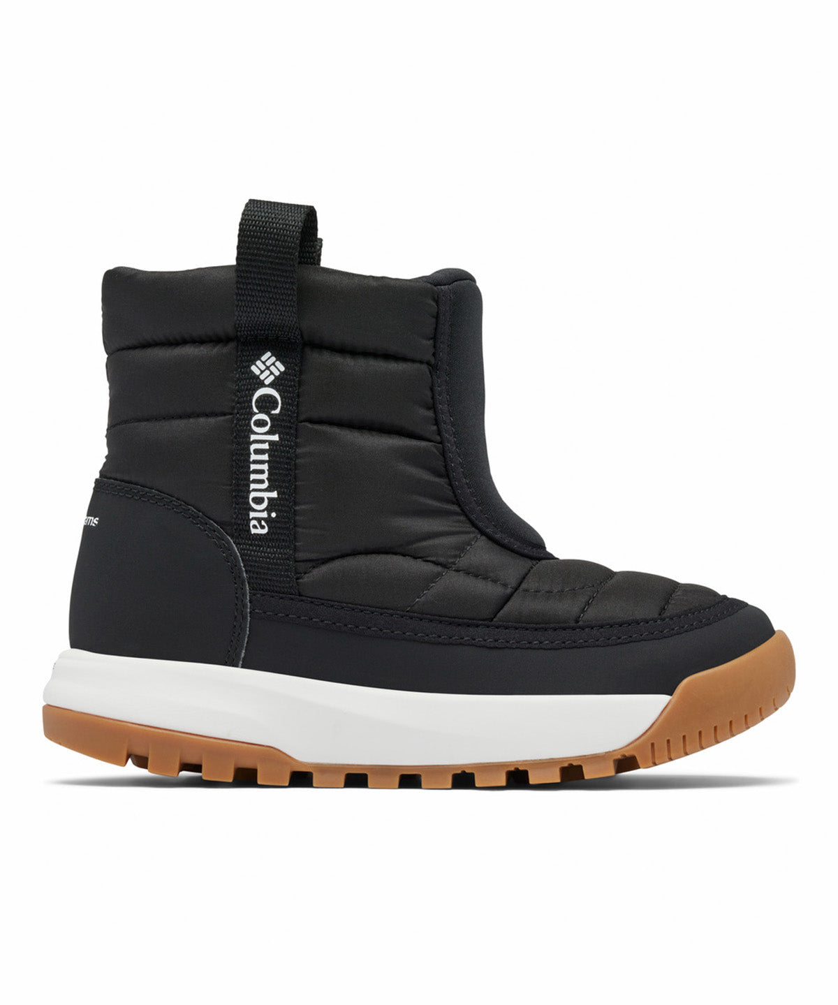 Bota Niños Snowtrot Mid Negro Columbia