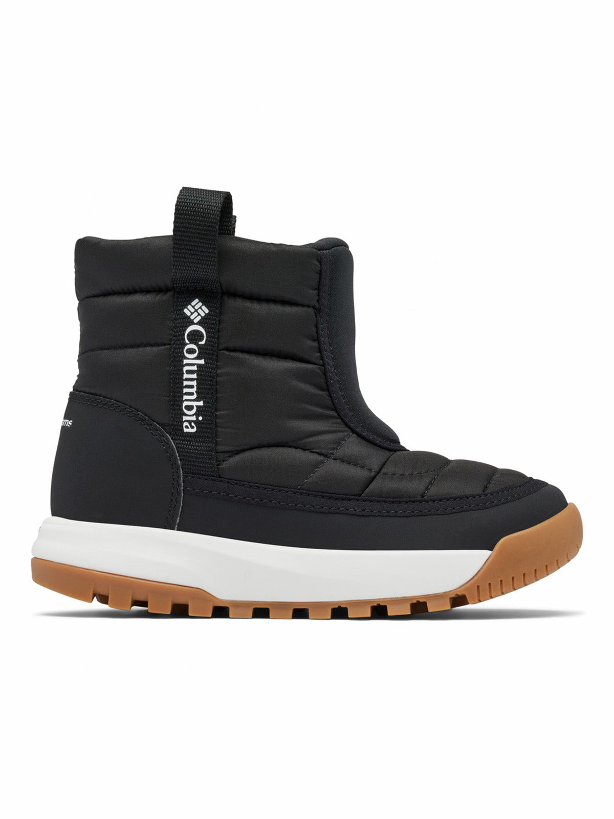 Bota Niños Snowtrot Mid Negro Columbia
