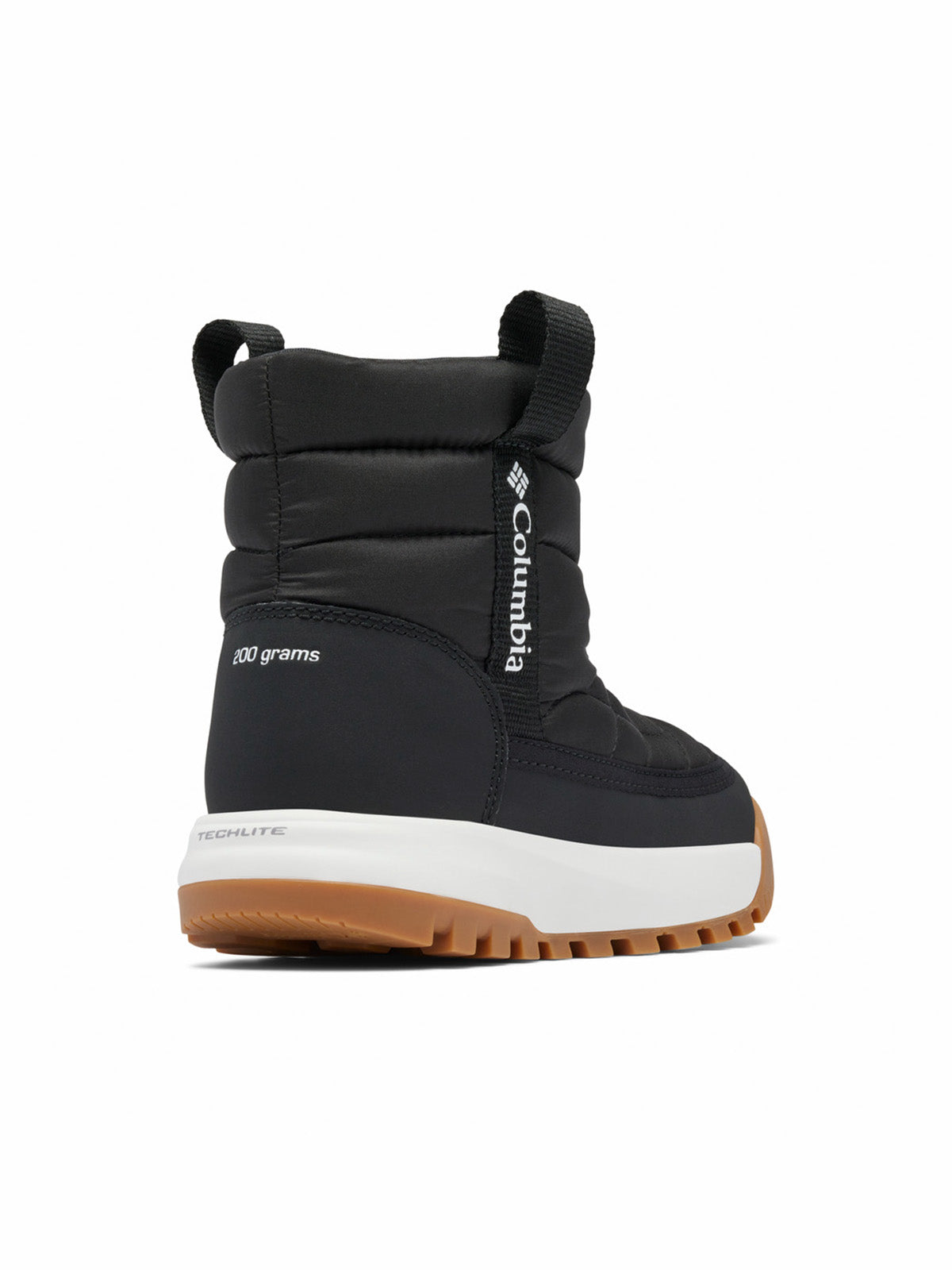 Bota Niños Snowtrot Mid Negro Columbia