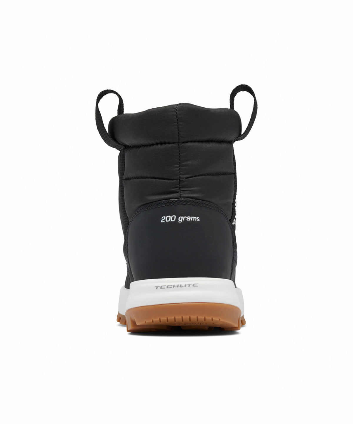 Bota Niños Snowtrot Mid Negro Columbia