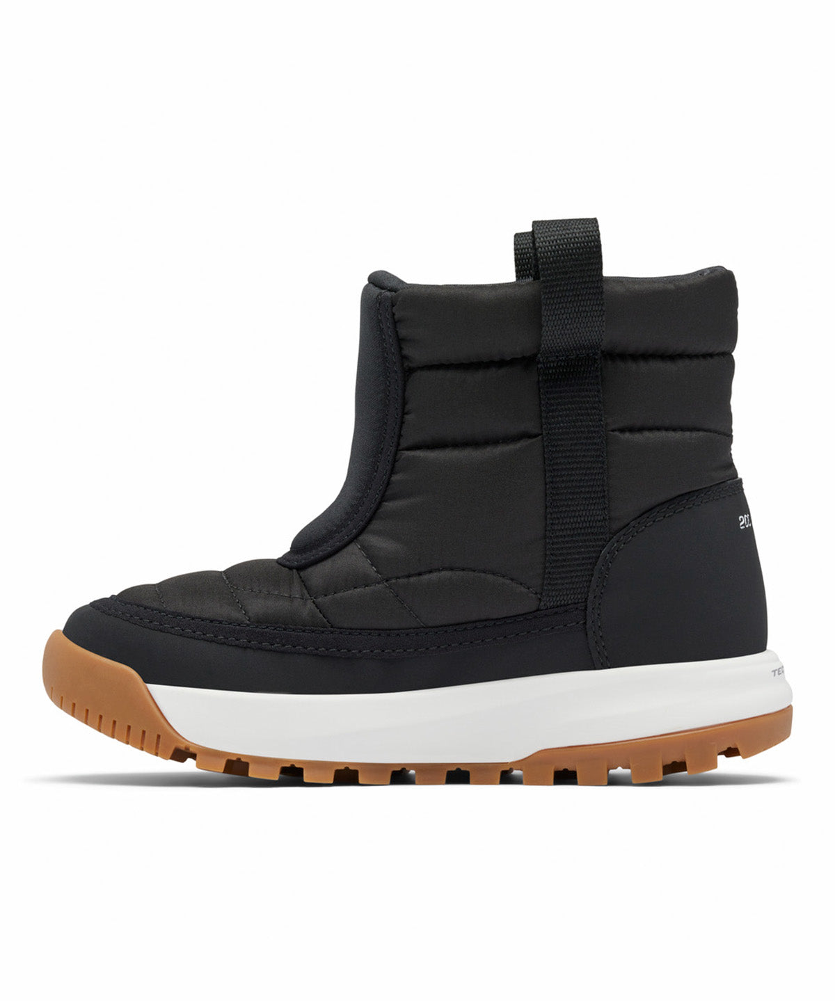 Bota Niños Snowtrot Mid Negro Columbia