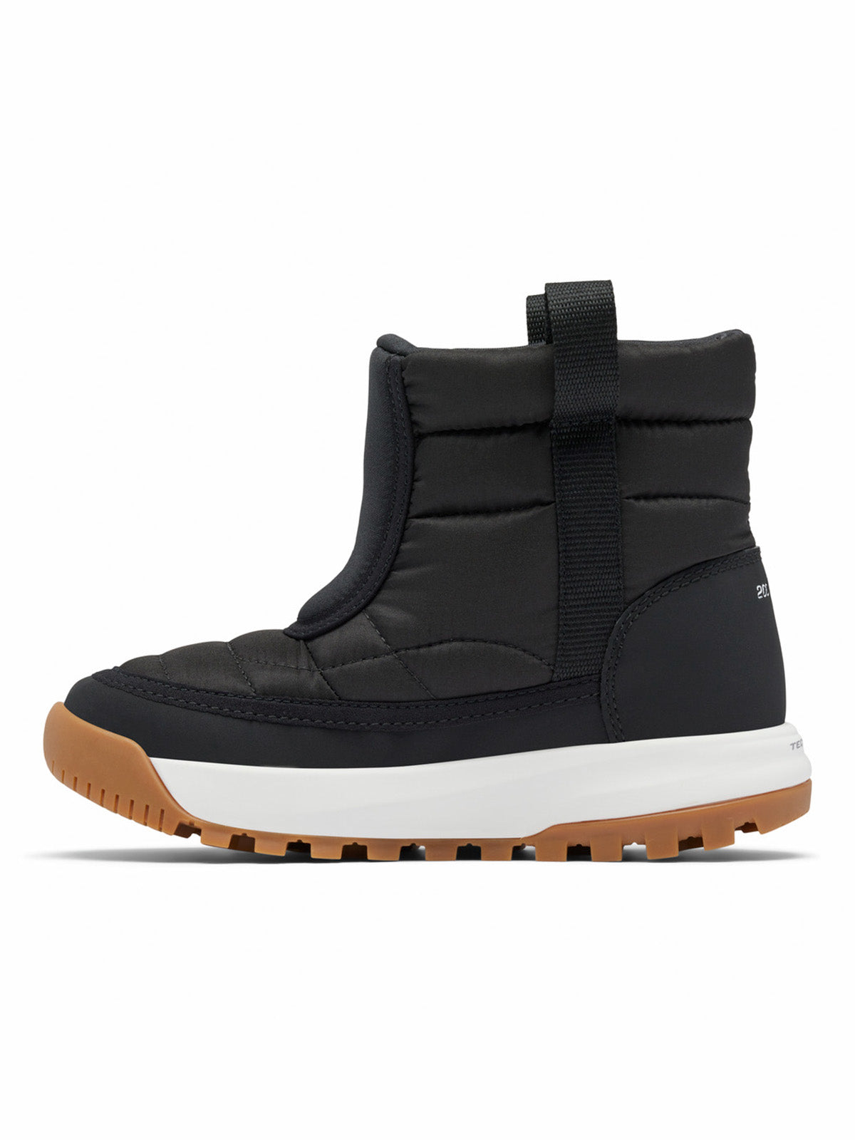 Bota Niños Snowtrot Mid Negro Columbia