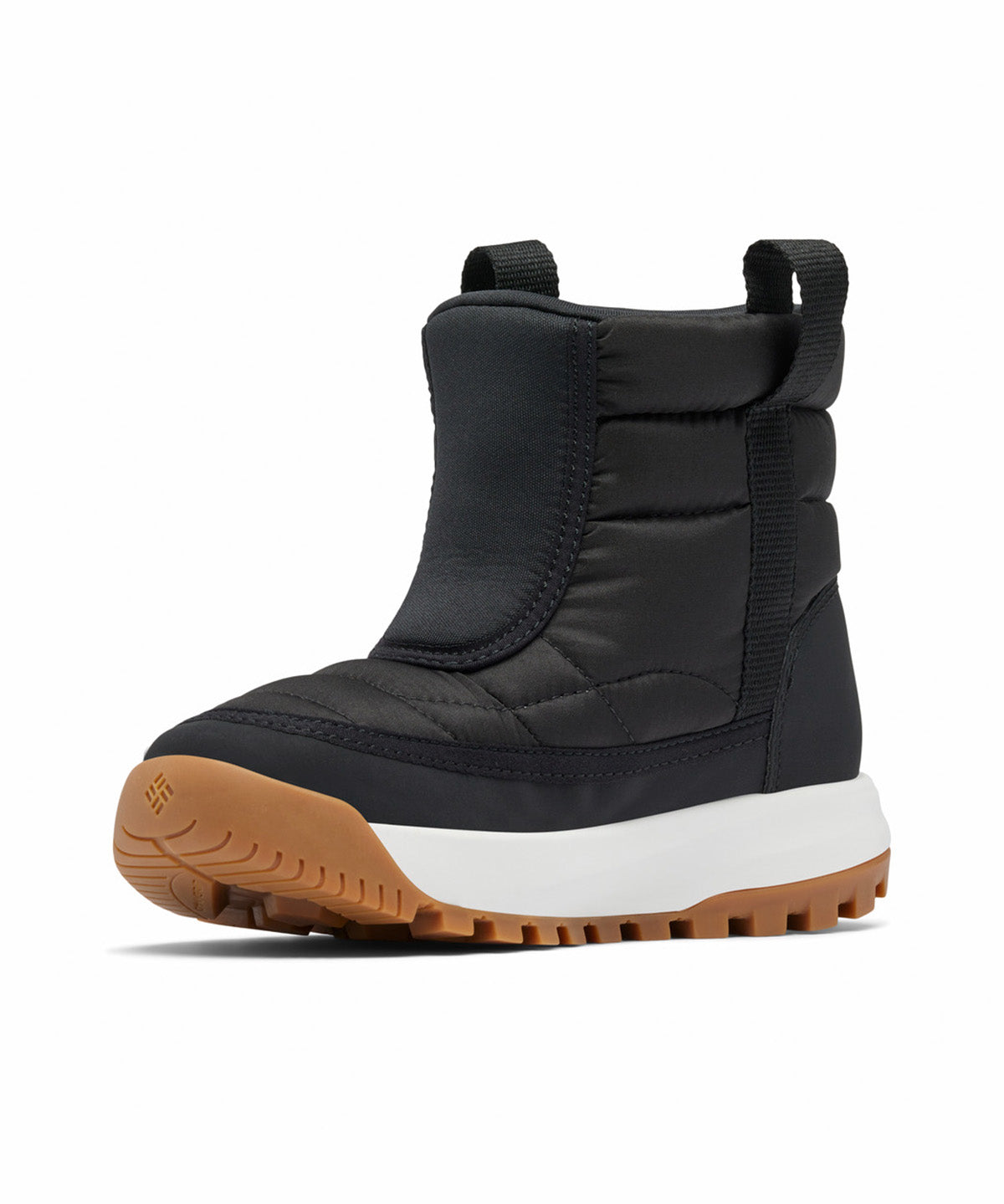 Bota Niños Snowtrot Mid Negro Columbia