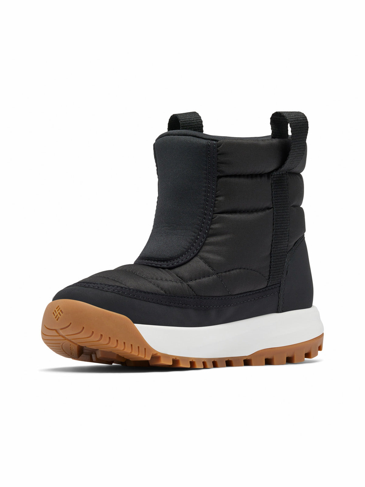 Bota Niños Snowtrot Mid Negro Columbia