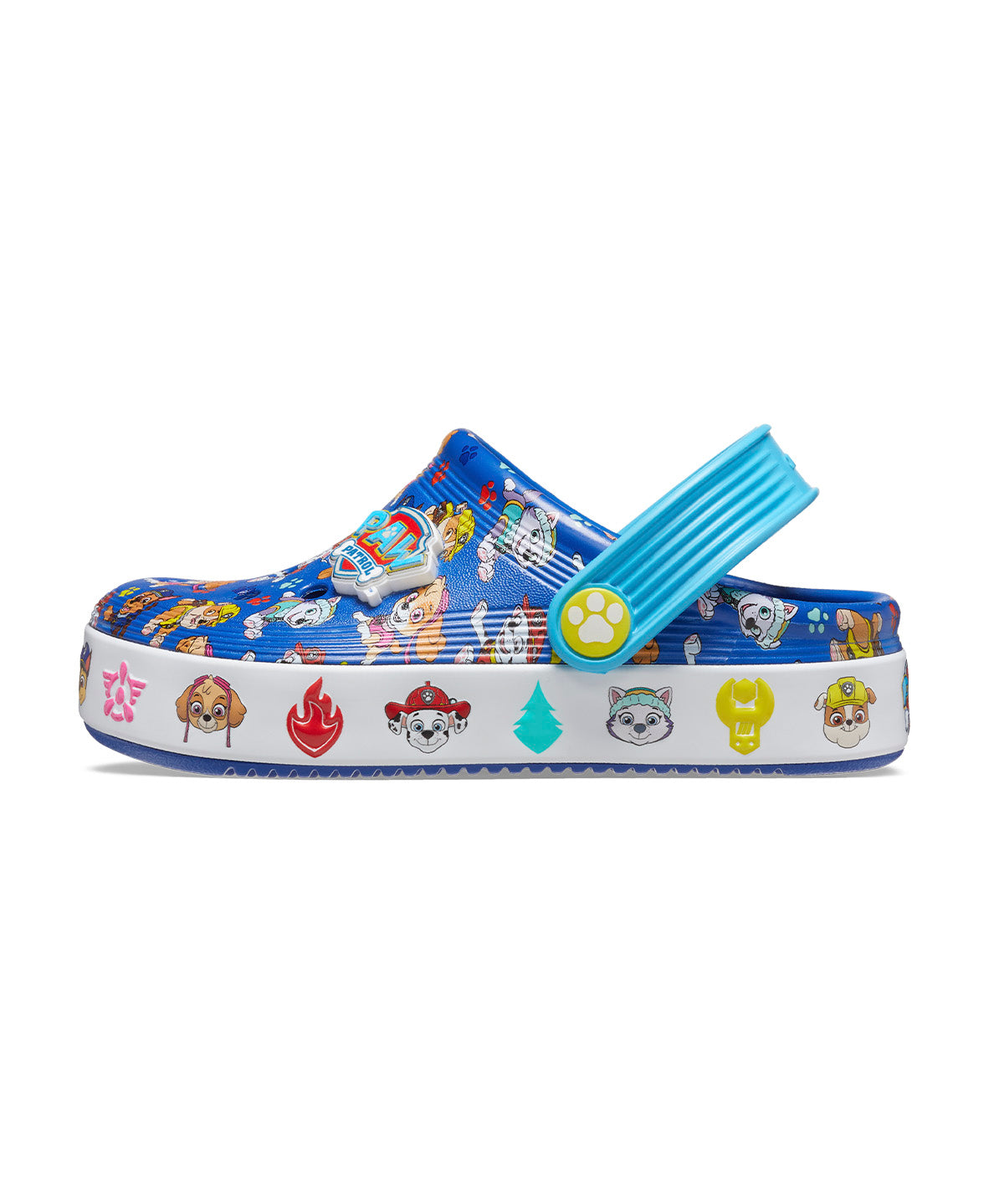 Zueco Infantil Toddler Niño Paw Patrol T Azul Crocs