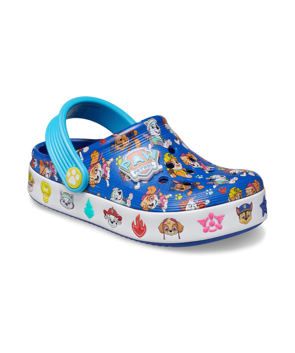 Zueco Infantil Toddler Niño Paw Patrol T Azul Crocs