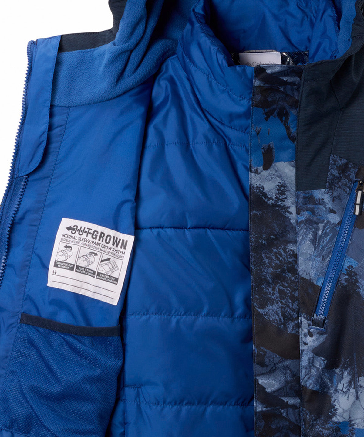 Parka Niño 3 en 1 Whirlibird III Azul