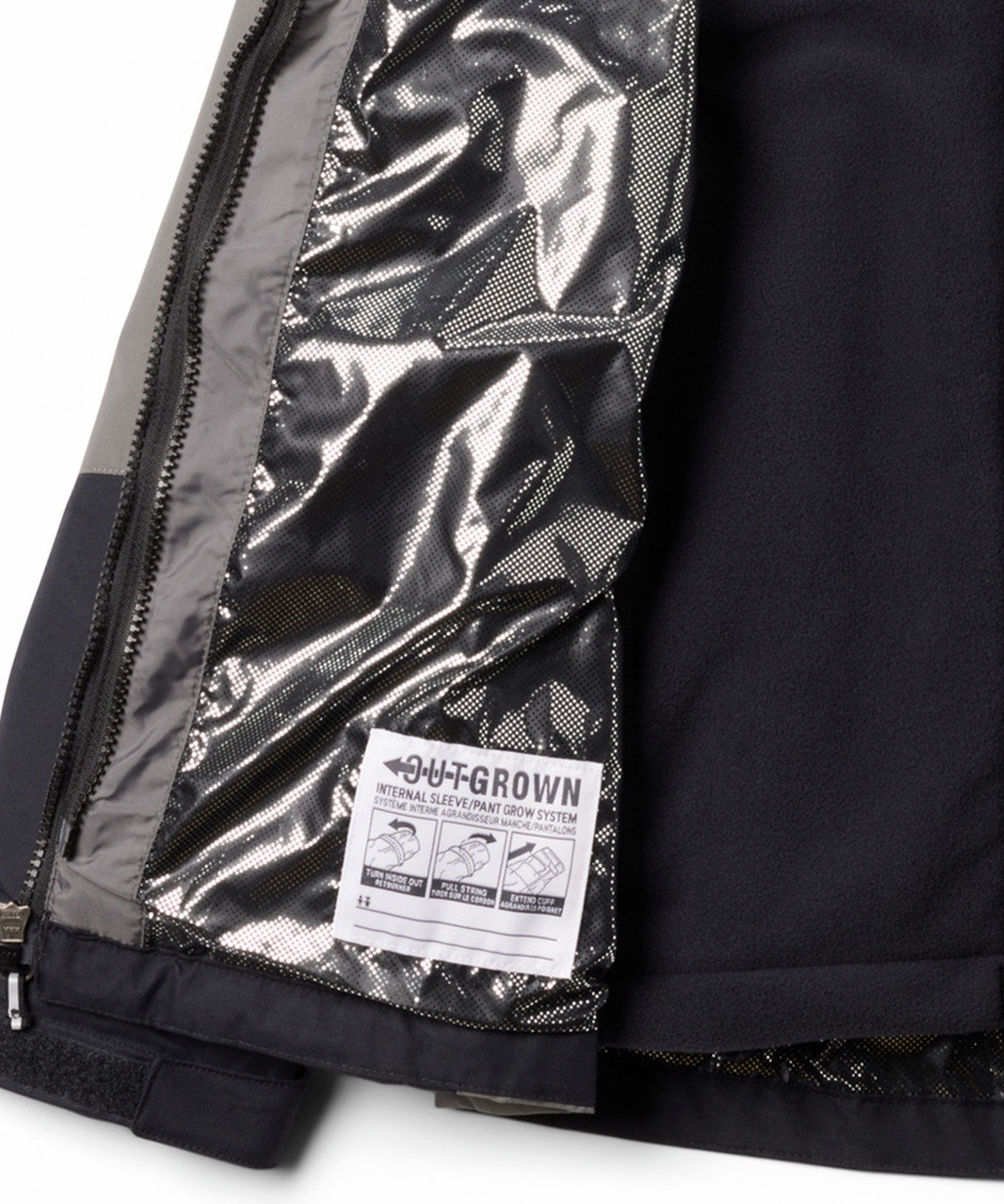 Parka Niño Bugaboo III Fleece Interchange Negro Columbia