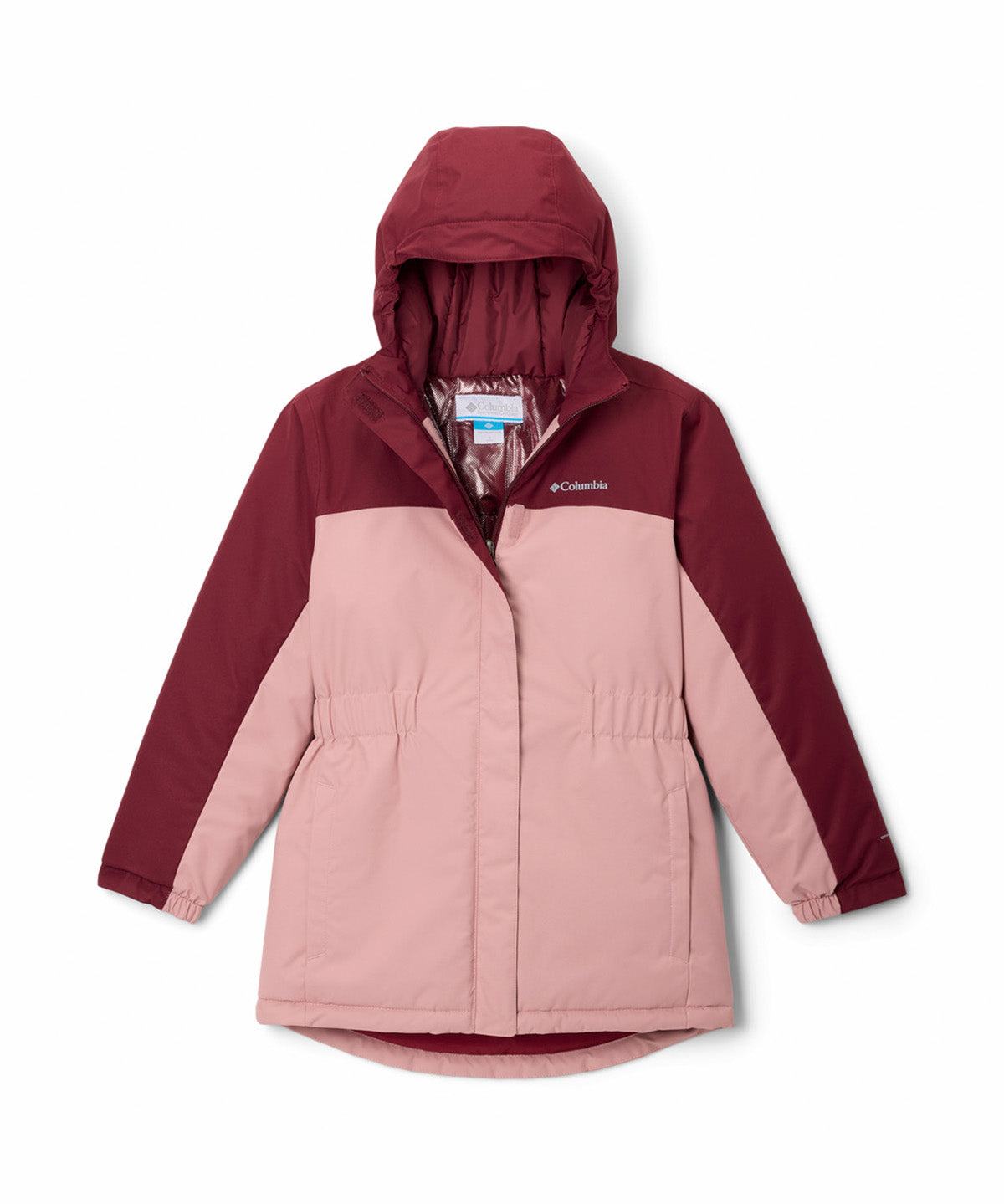 Chaqueta Niña Impermeable Hikebound ll Long Rosada
