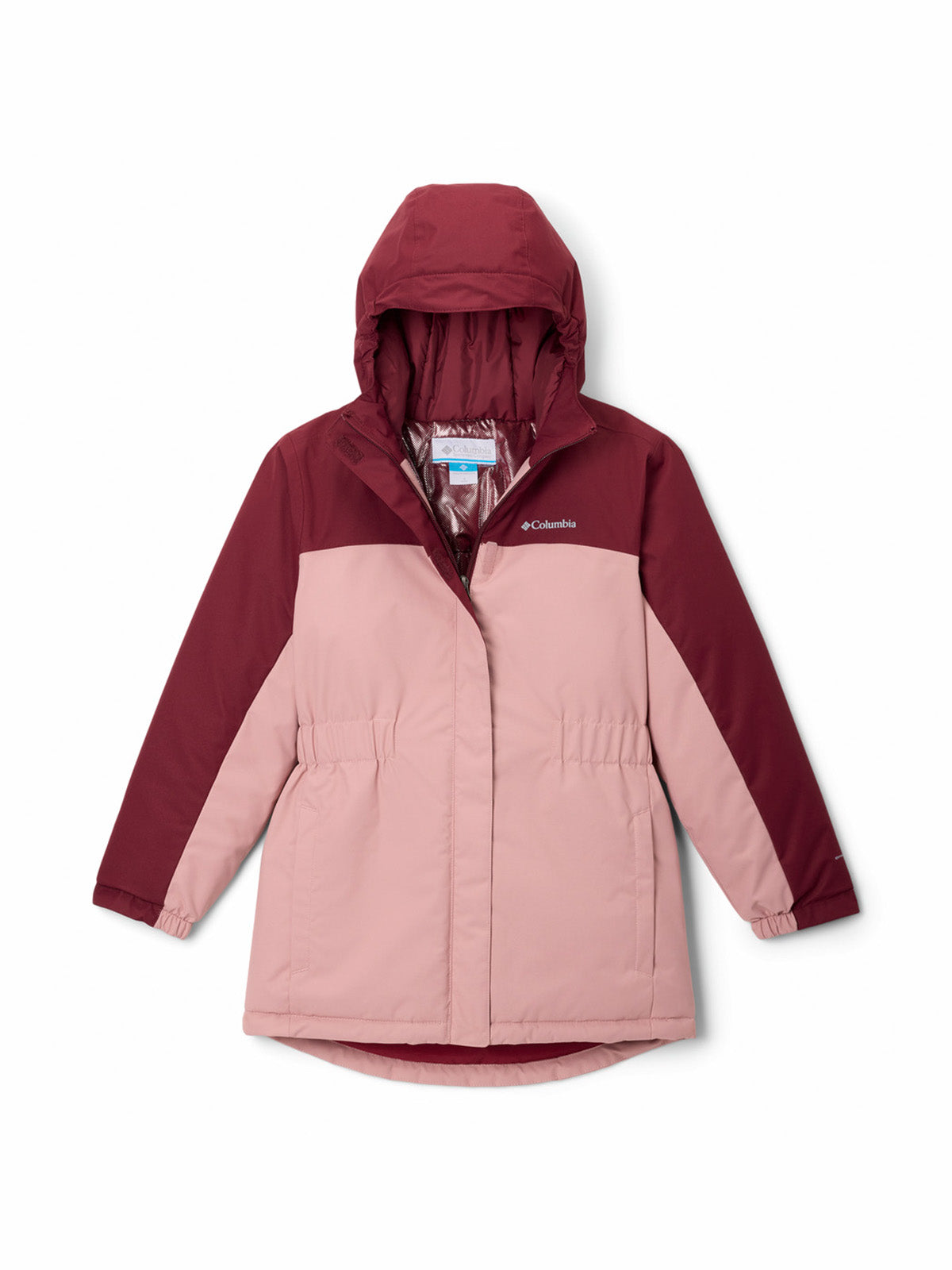 Chaqueta Niña Impermeable Hikebound ll Long Rosada