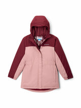 Chaqueta Niña Impermeable Hikebound ll Long Rosada