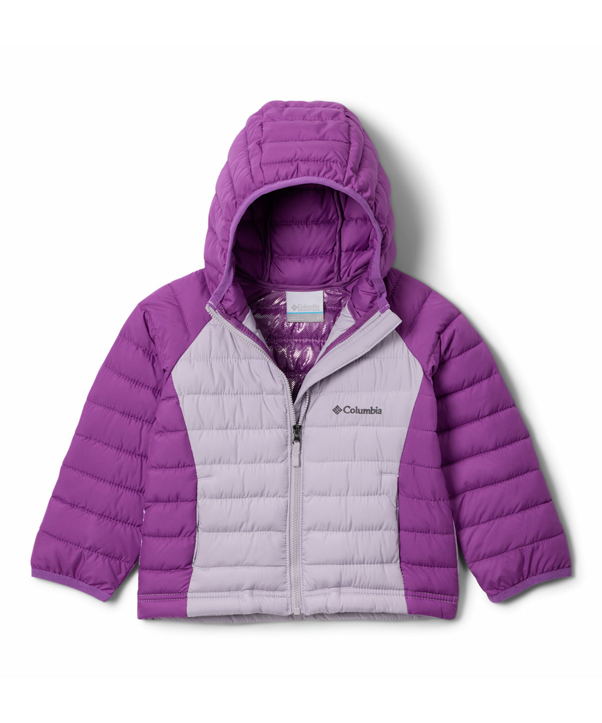 Parka Niña Powder Lite II Hood Morado Columbia