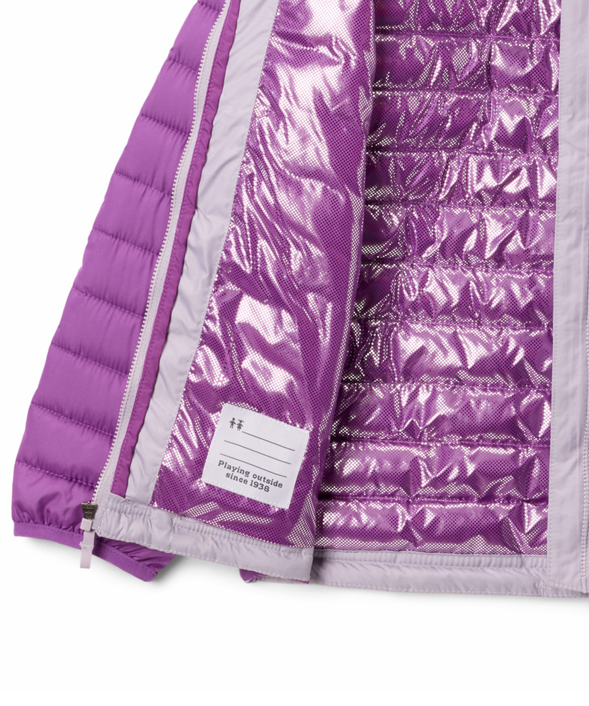 Parka Niña Powder Lite II Hood Morado Columbia