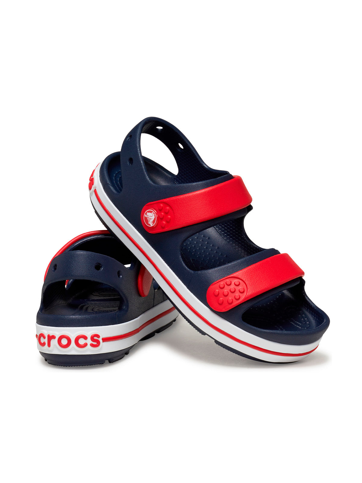 Sandalia Niños Grandes Crocband Cruiser Azul Crocs