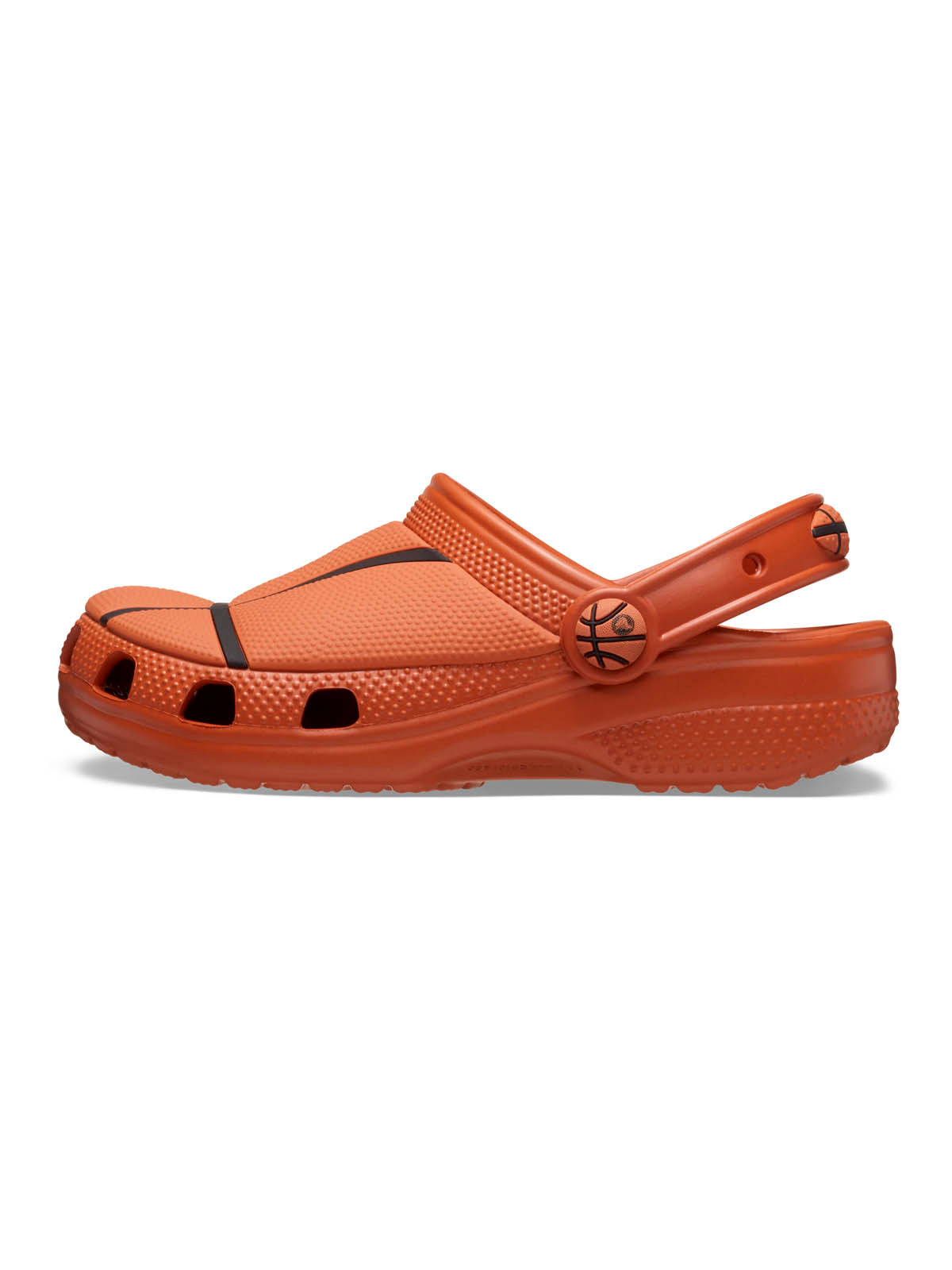 Zueco Niños Grandes Classic Clog Naranja Oscuro Crocs