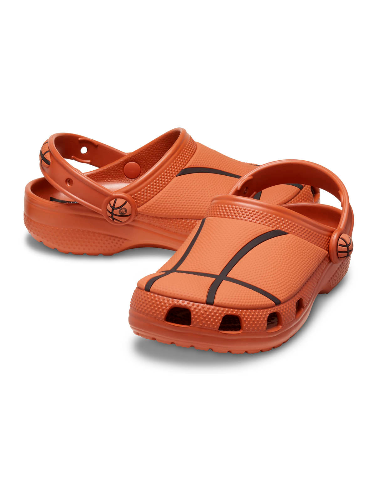 Zueco Niños Grandes Classic Clog Naranja Oscuro Crocs