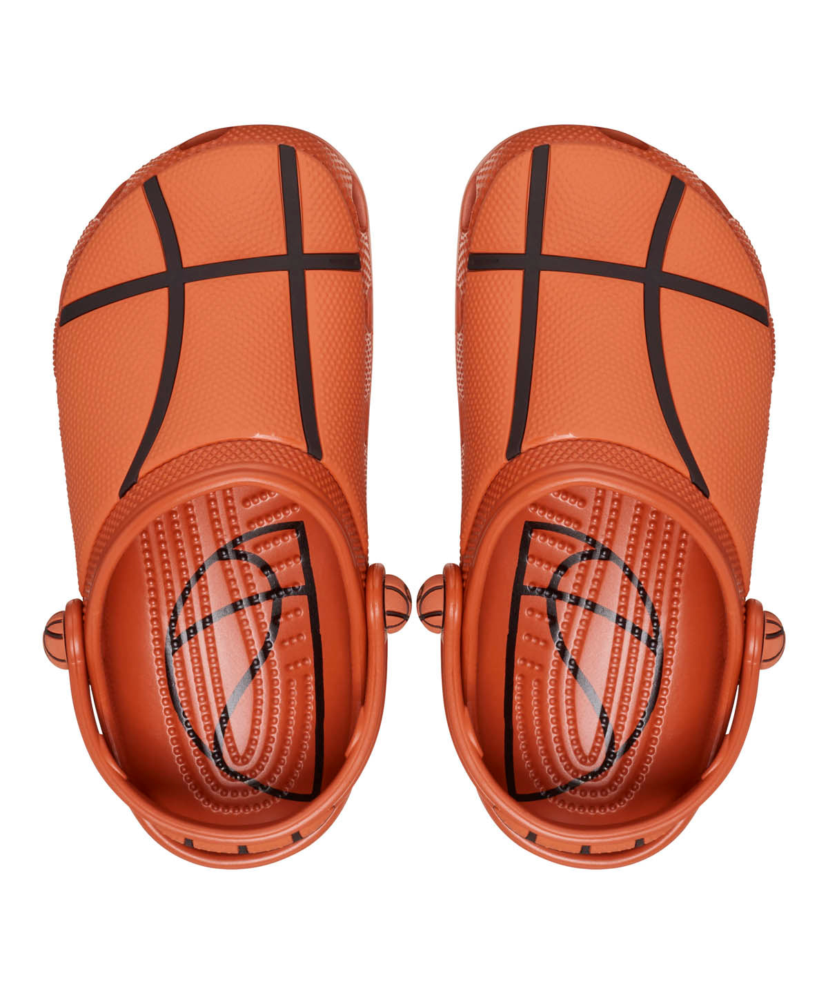 Zueco Niños Grandes Classic Clog Naranja Oscuro Crocs