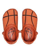 Zueco Niños Grandes Classic Clog Naranja Oscuro Crocs