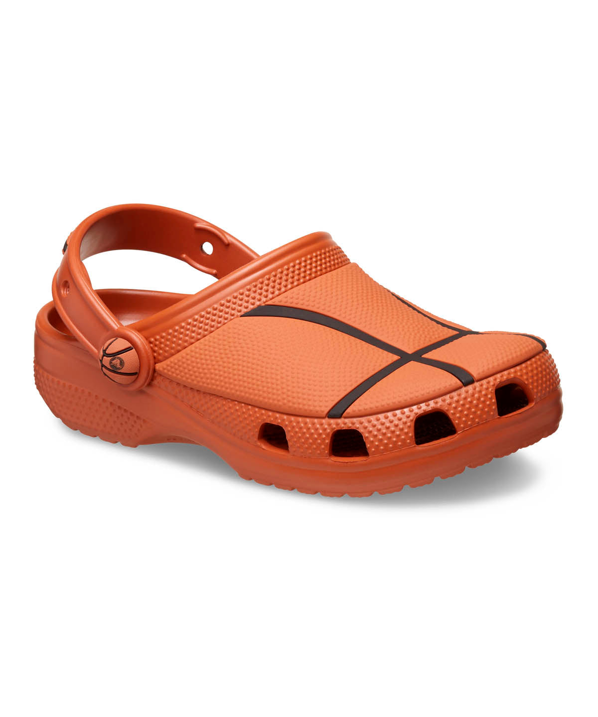 Zueco Niños Grandes Classic Clog Naranja Oscuro Crocs