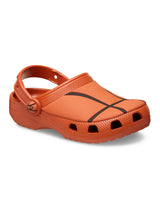 Zueco Niños Grandes Classic Clog Naranja Oscuro Crocs
