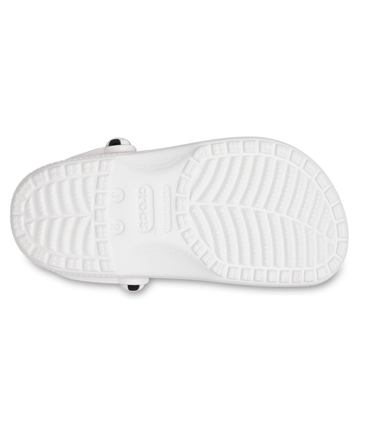 Zueco Infantil Niña Soccer Ball Clog K Blanco Crocs