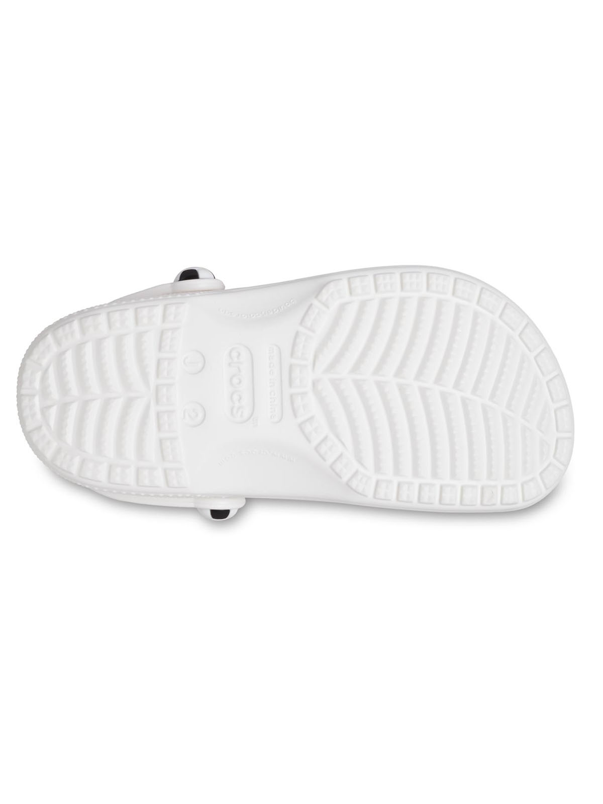 Zueco Infantil Niña Soccer Ball Clog K Blanco Crocs