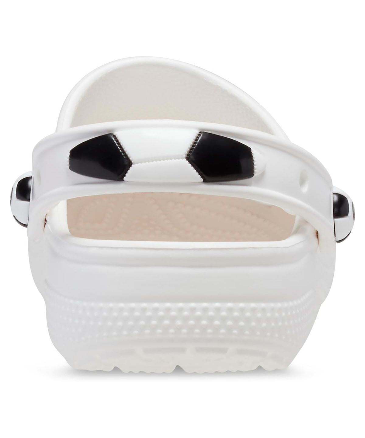 Zueco Infantil Niña Soccer Ball Clog K Blanco Crocs