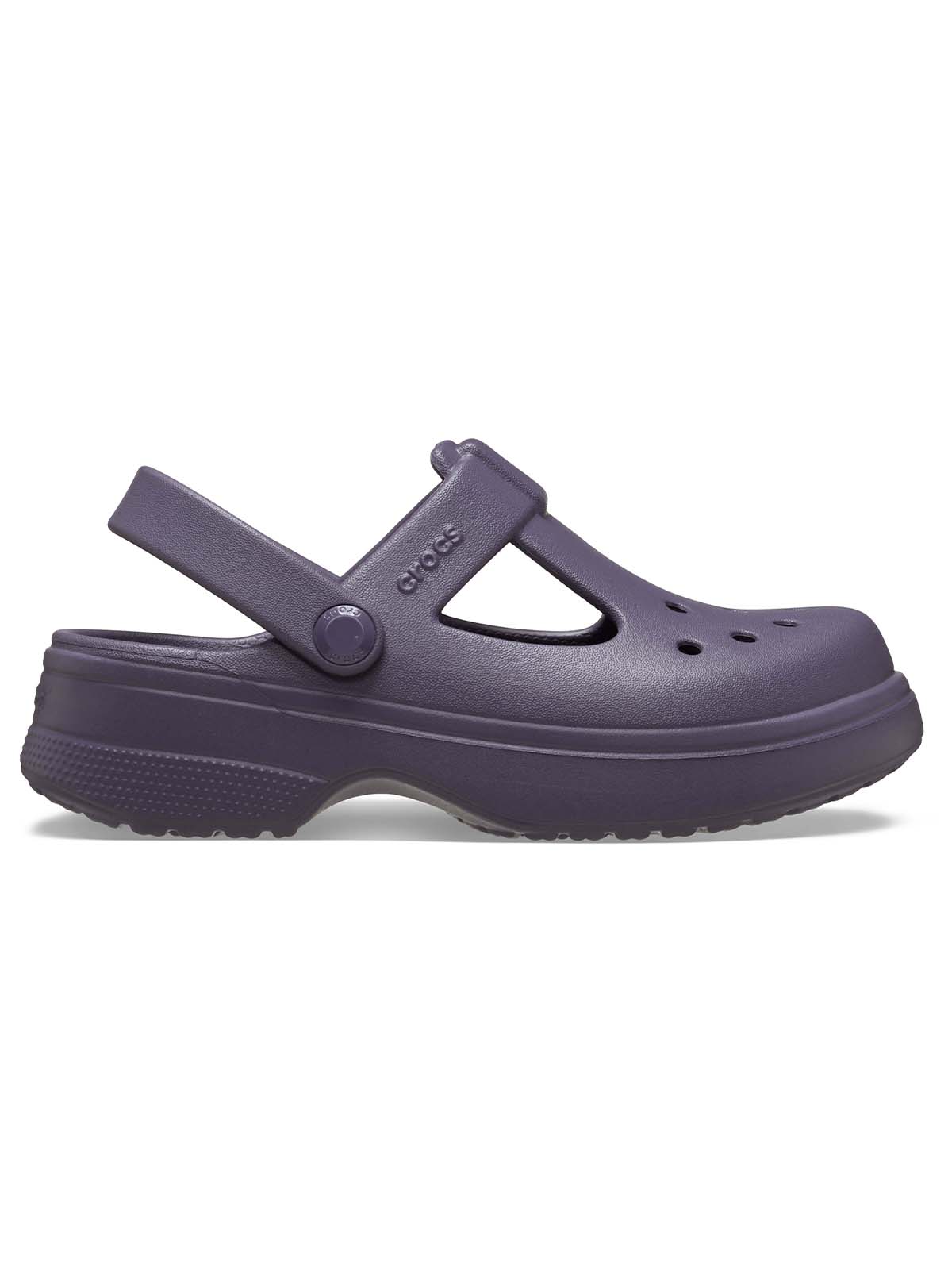 Zueco Niño Mary Jane K Morado Crocs