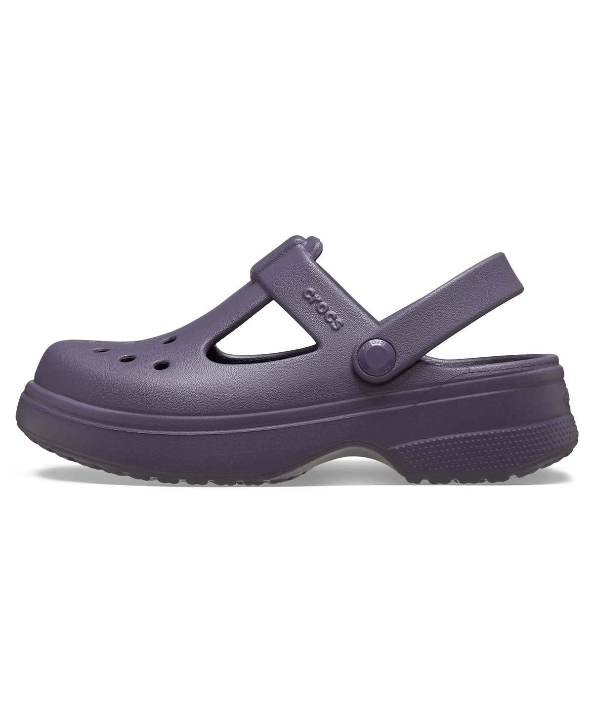 Zueco Niño Mary Jane K Morado Crocs