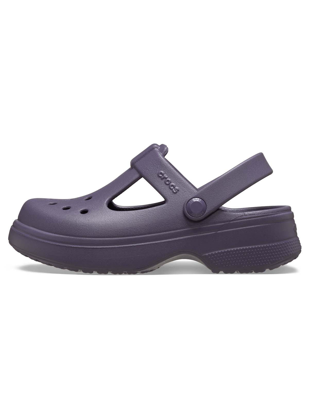 Zueco Niño Mary Jane K Morado Crocs
