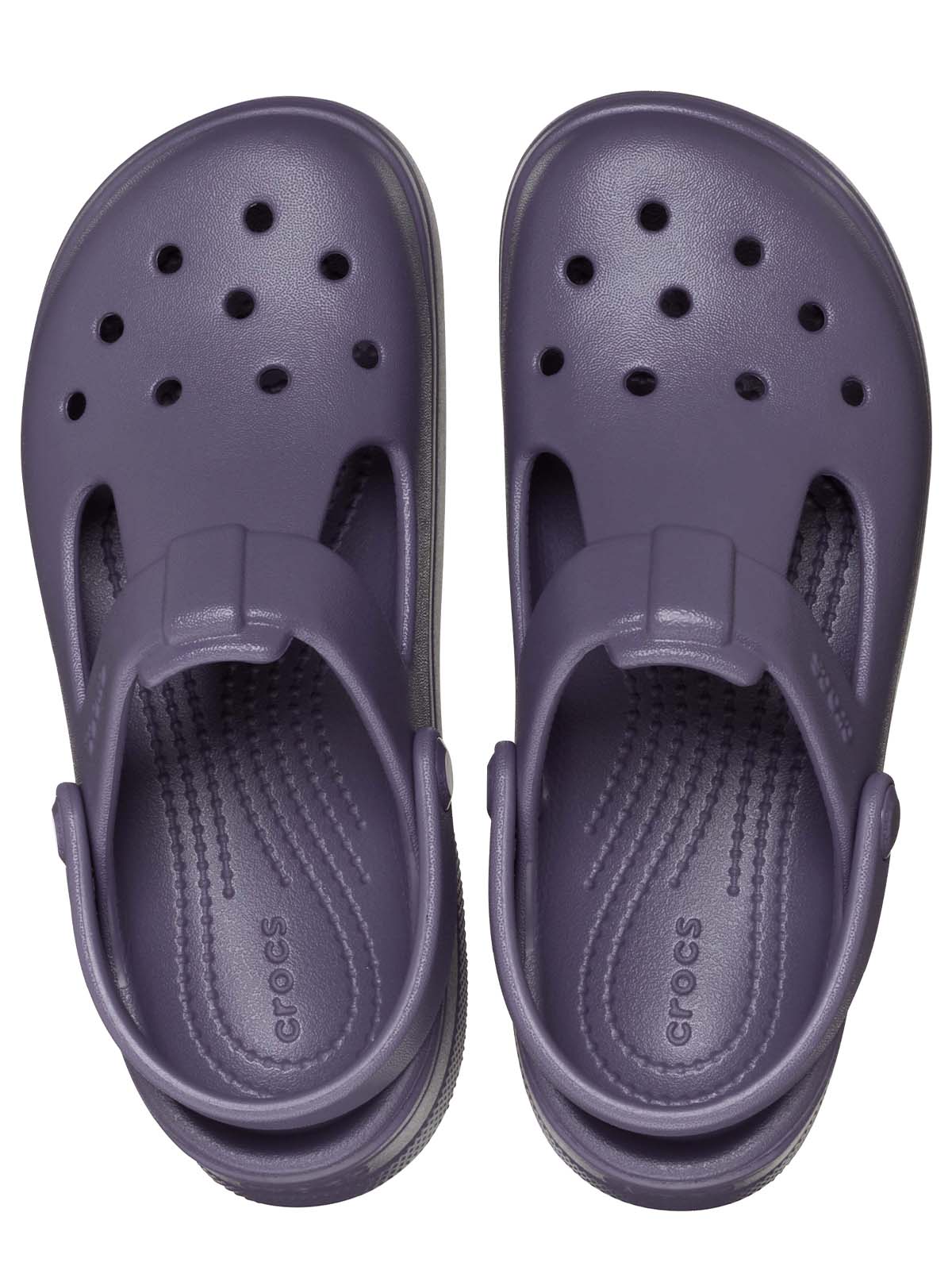 Zueco Niño Mary Jane K Morado Crocs