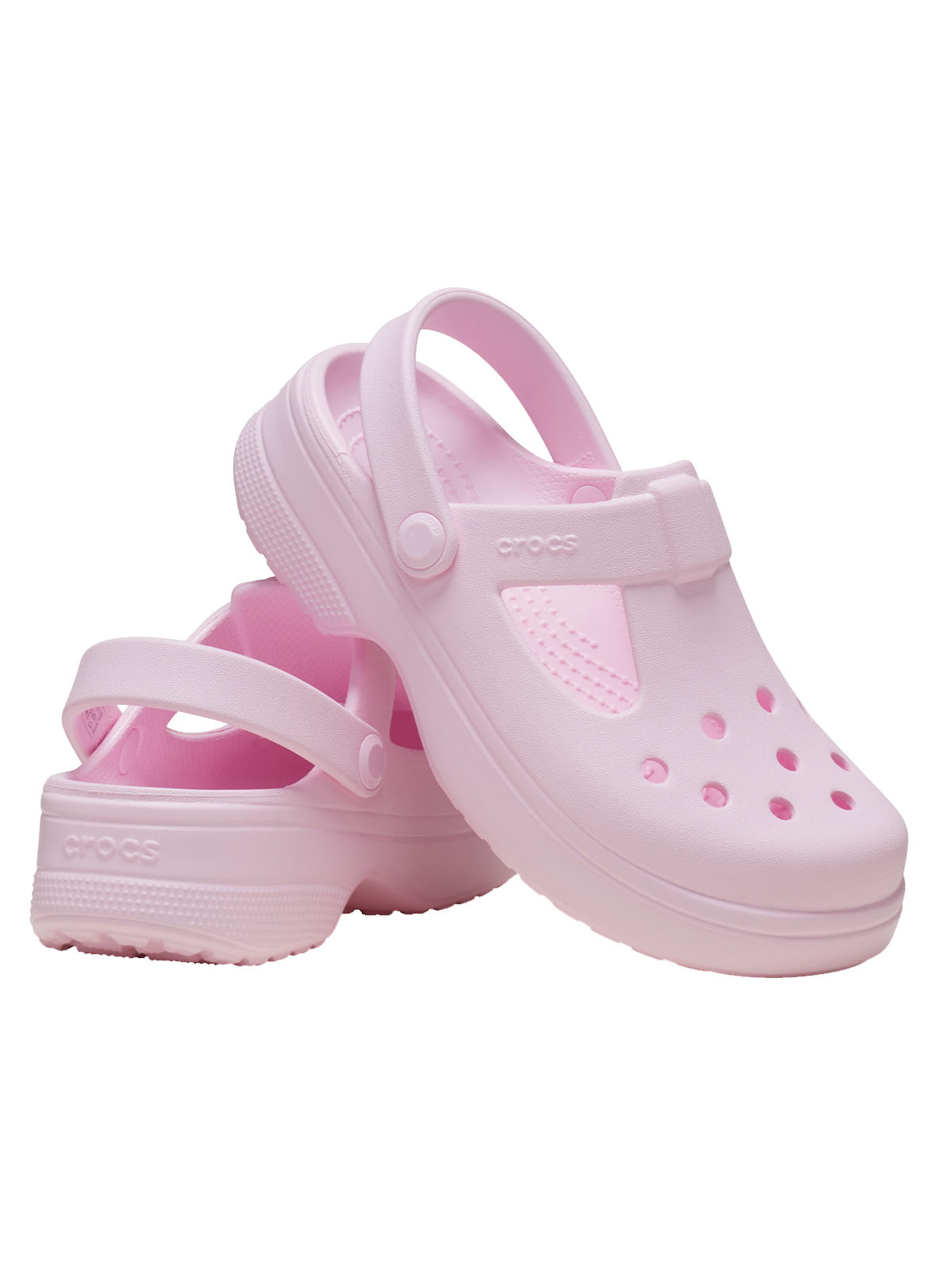 Zueco Infantil Niña Cls Mary Jane Clog K Rosado Crocs