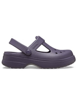 Zueco Niño Mary Jane T Morado Crocs