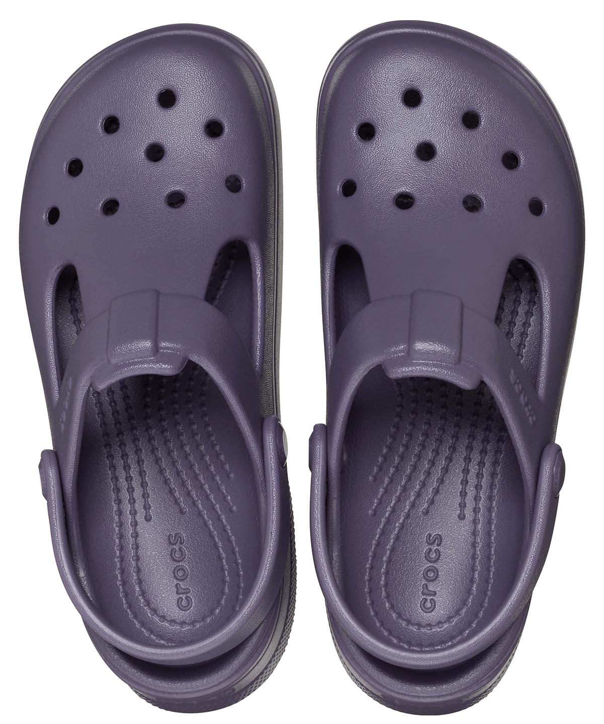 Zueco Niño Mary Jane T Morado Crocs