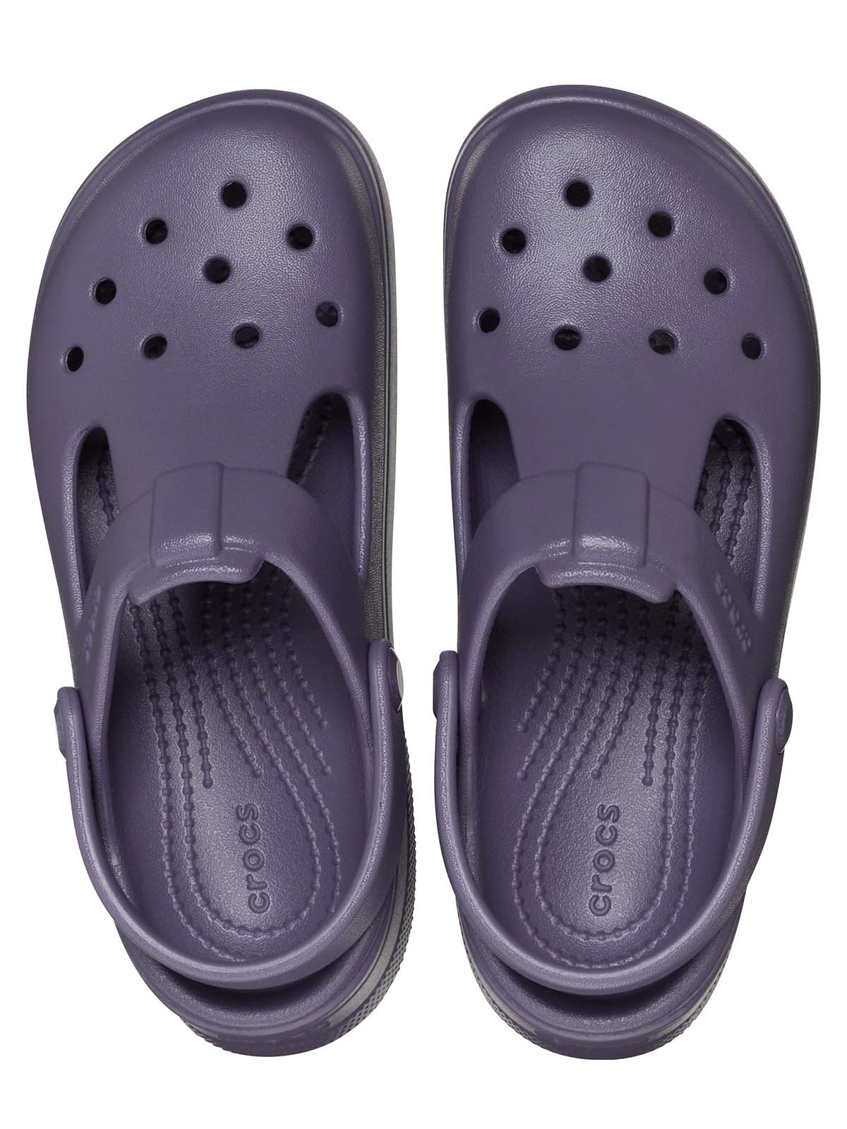 Zueco Niño Mary Jane T Morado Crocs