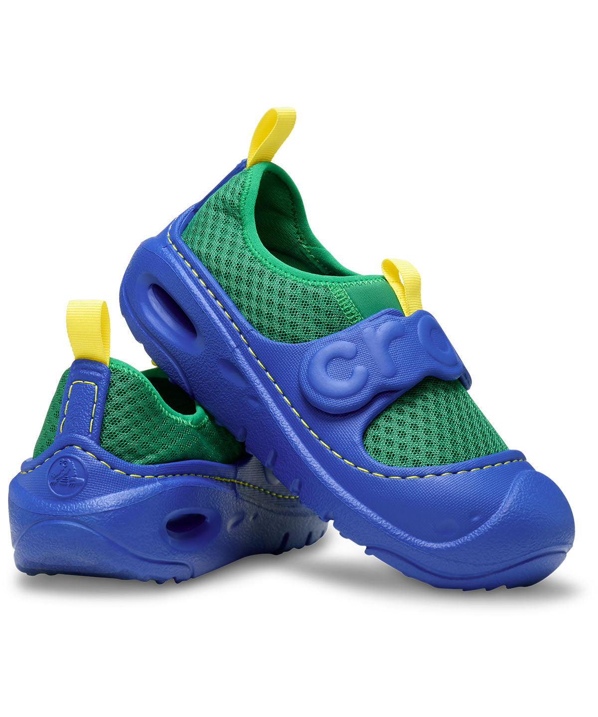 Zapato De Agua Infantil Niño Swiftwater Splash K Verde Oscuro Crocs