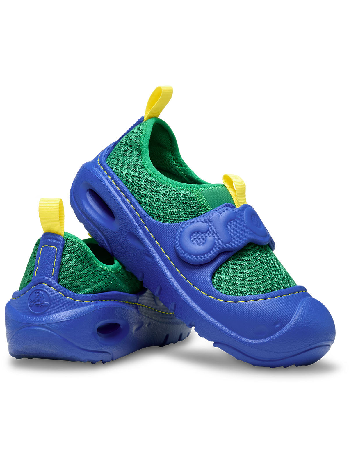 Zapato De Agua Infantil Niño Swiftwater Splash K Verde Oscuro Crocs