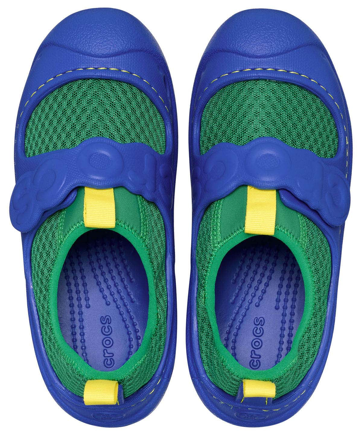 Zapato De Agua Infantil Niño Swiftwater Splash K Verde Oscuro Crocs
