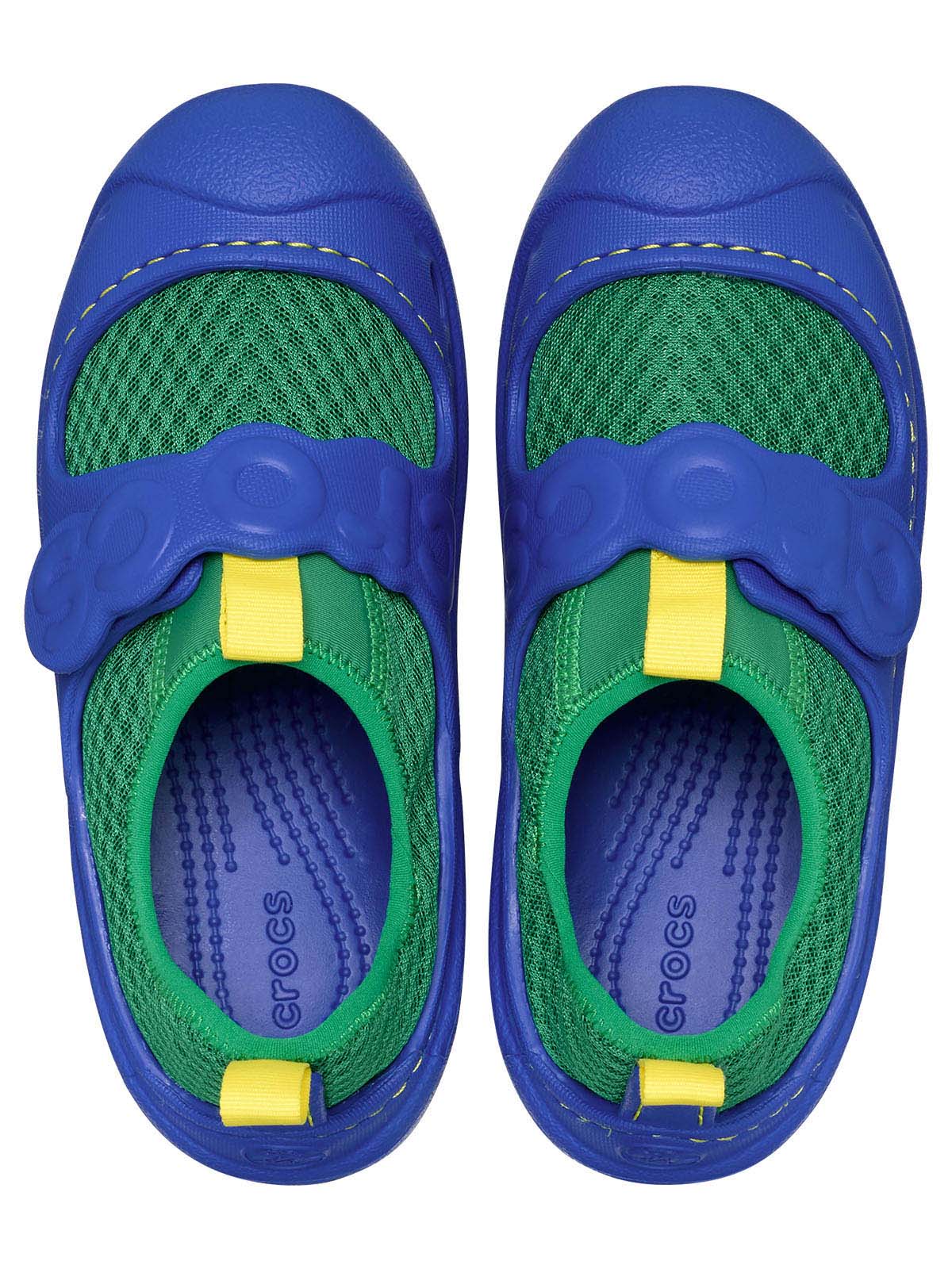 Zapato De Agua Infantil Niño Swiftwater Splash K Verde Oscuro Crocs