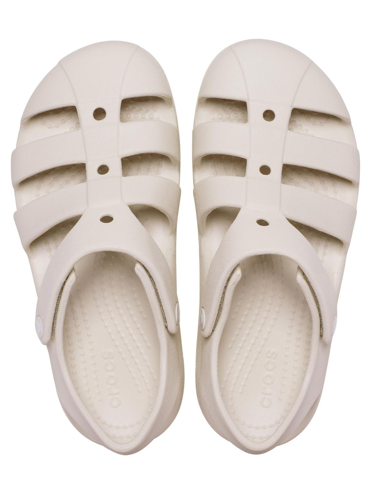 Sandalia Niños Grandes Classic Fisherman Beige Crocs