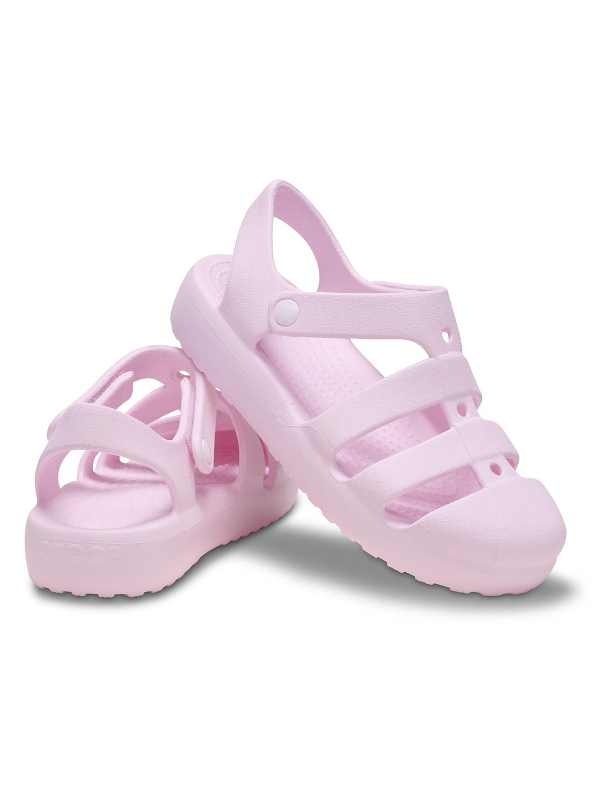 Sandalia Infantil Niña Classic Fisherman K Rosado Crocs