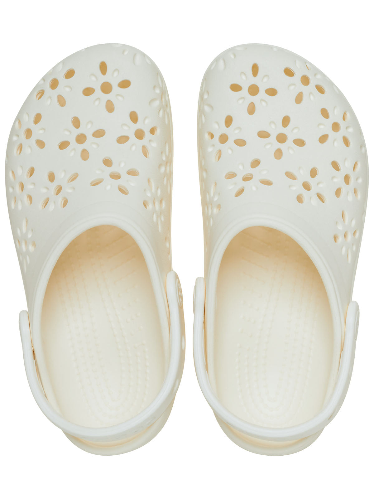 Zueco Infantil Toddler Niña Classic Floral Clg T Blanco Crocs