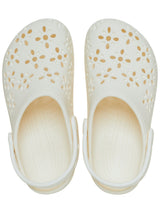 Zueco Infantil Toddler Niña Classic Floral Clg T Blanco Crocs