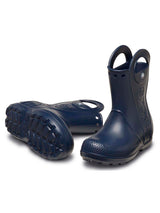 Bota Lluvia Niños Grandes Handle It Rain Azul Crocs