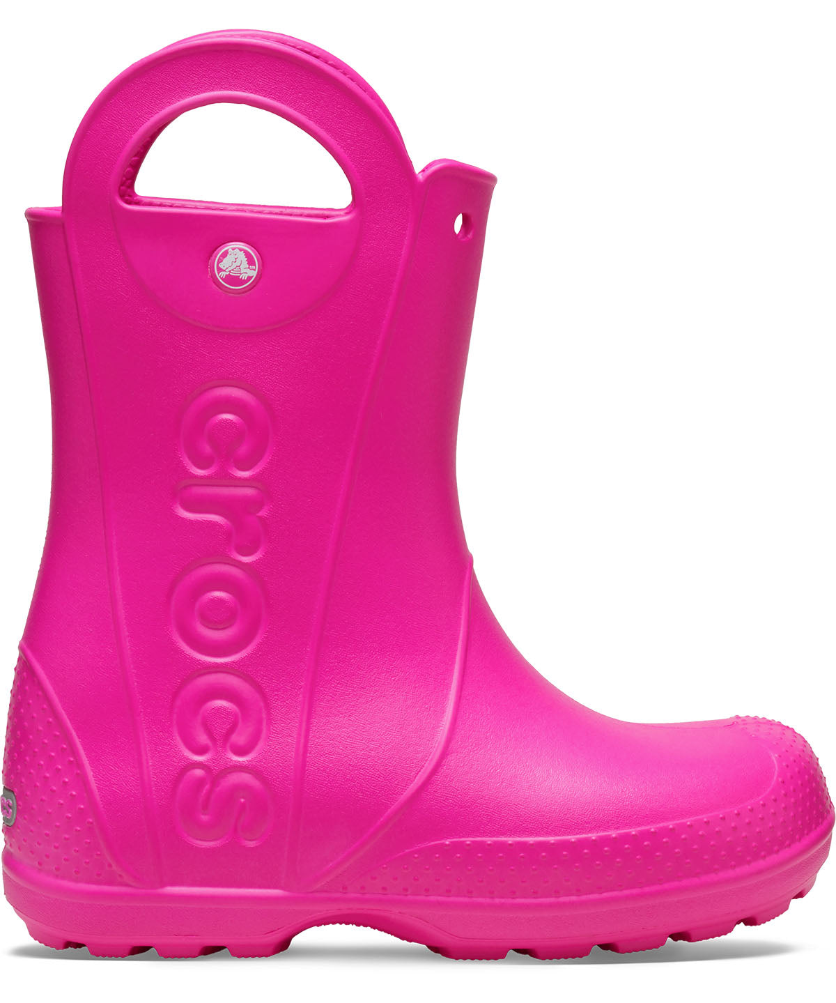 Bota Lluvia Niños Grandes Handle It Rain Rosa Crocs