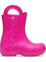 Bota Lluvia Niños Grandes Handle It Rain Rosa Crocs