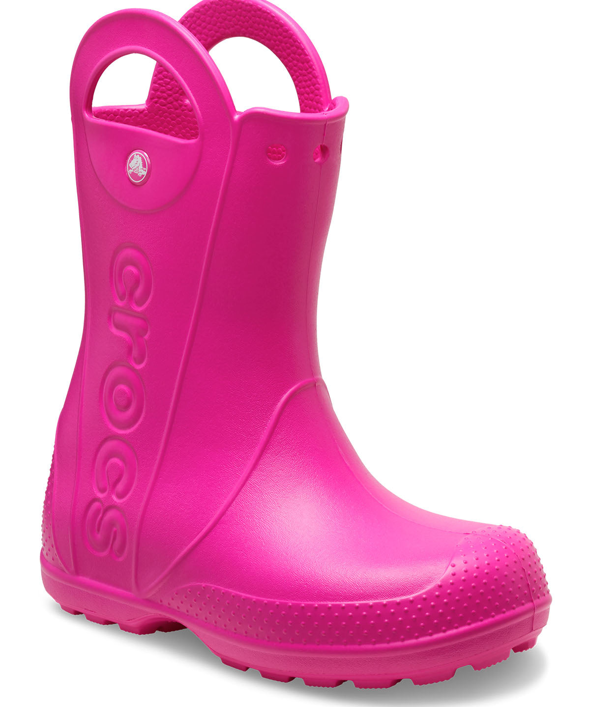 Bota Lluvia Niños Grandes Handle It Rain Rosa Crocs