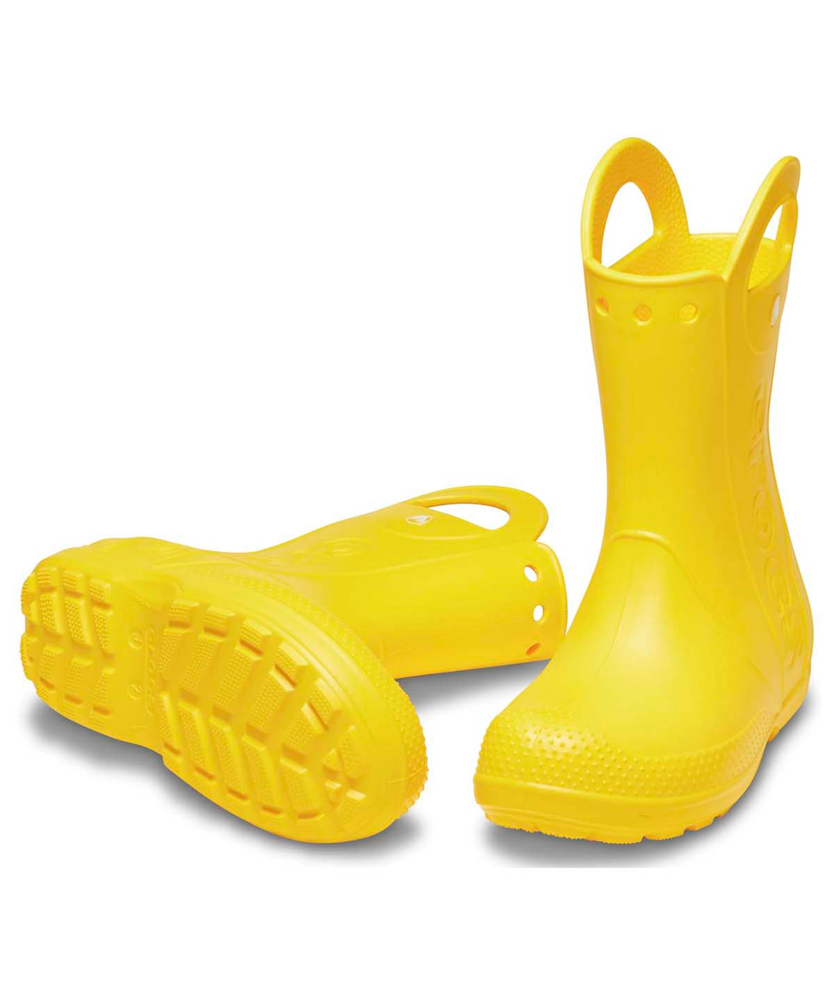Bota Lluvia Niños Grandes Handle It Rain Amarillo Crocs