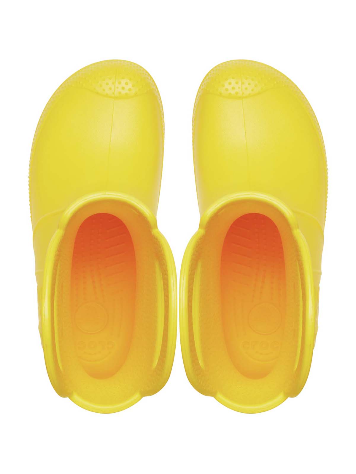 Bota Lluvia Niños Grandes Handle It Rain Amarillo Crocs